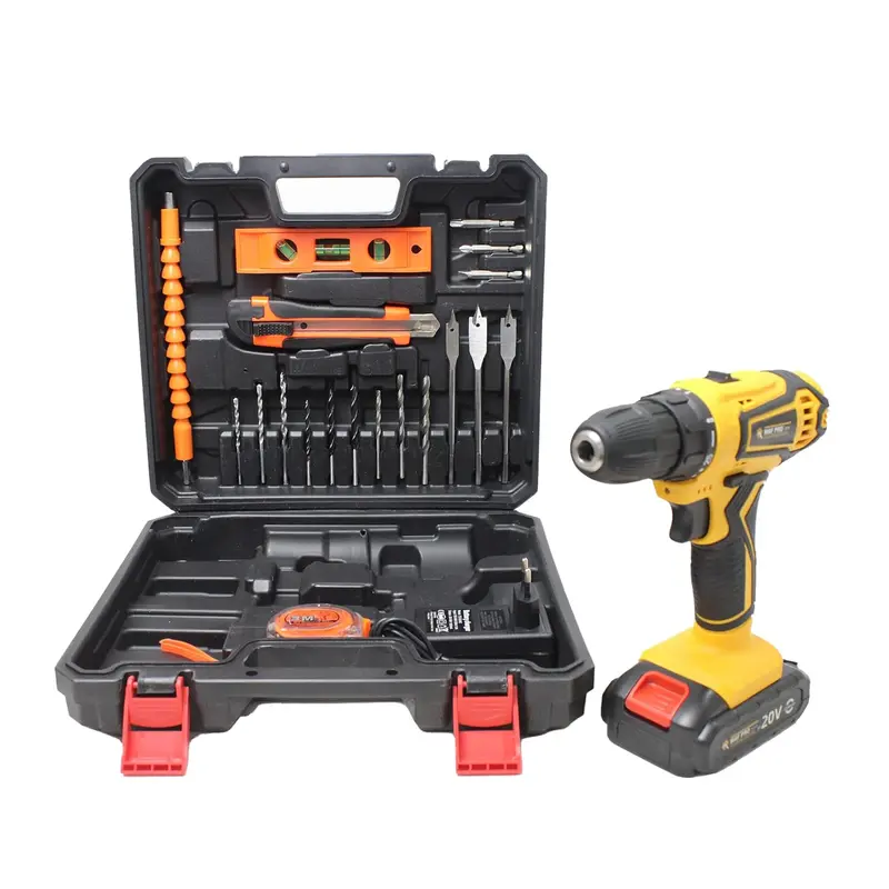 Maf Pro 20V Cordless Impact Drill Kit – Variable Speed, 10Mm Chuck, All-In-One Power Drill & Screwdriver 1