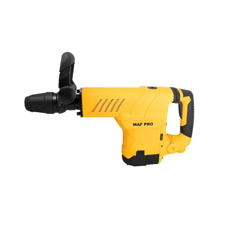 Maf Pro Dbh180056 1800W Heavy-Duty Demolition Hammer – 27J Impact Energy, 2000 Bpm, 11Kg Weight, Dual Chisels 1