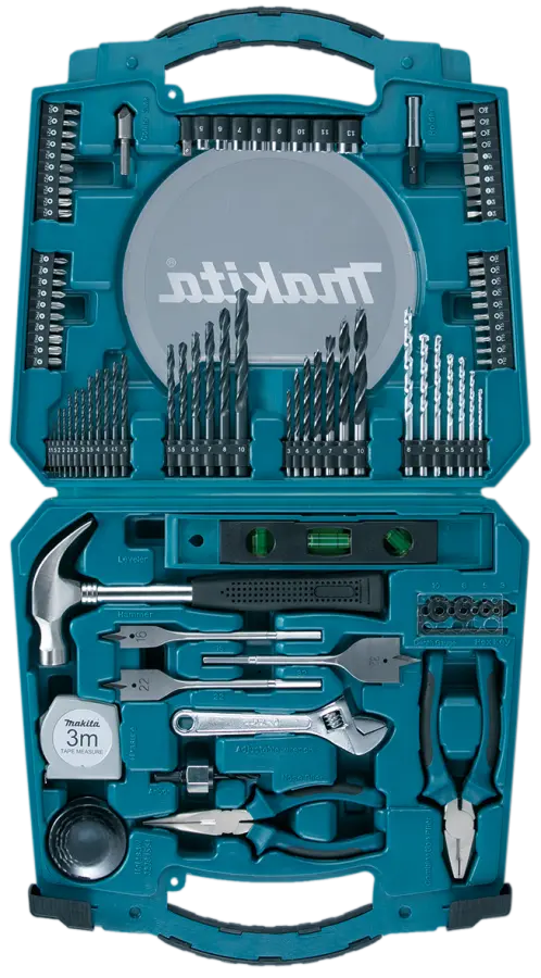 Makita M*D-42341 103-Piece Drill Bit And Hand Tool Kit In Storage Box 1