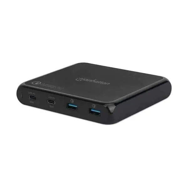 Manhattan 102247 90W Dual-Port Usb-C & Usb-A Charging Station 1