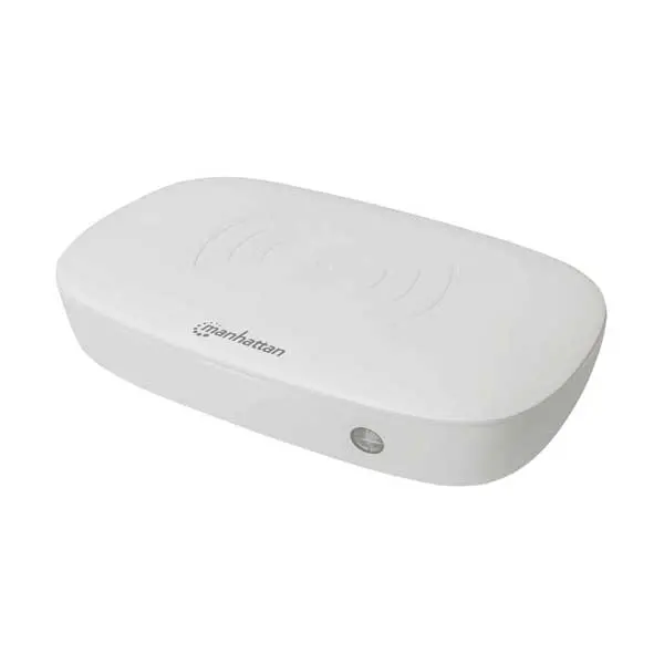 Manhattan 102407 Uv-C Phone Sanitizer With 10W Qi Wireless Charging 1