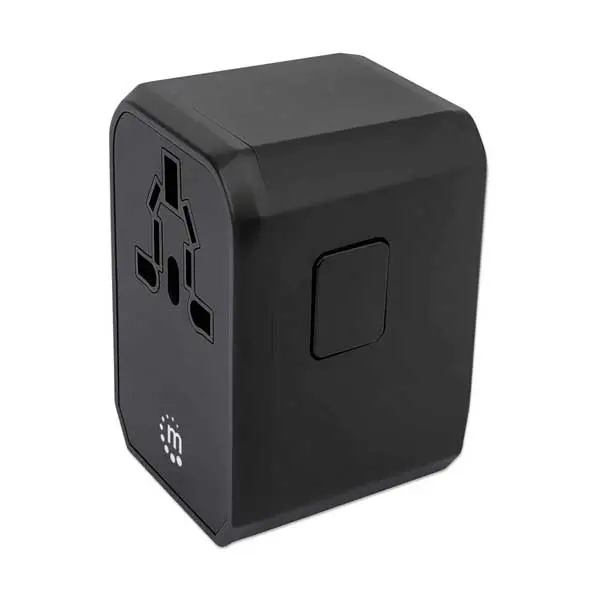 Manhattan 102476 Usb-C Pd Wall Charger: Dual-Function Travel Adapter With Triple Usb-A Ports 1
