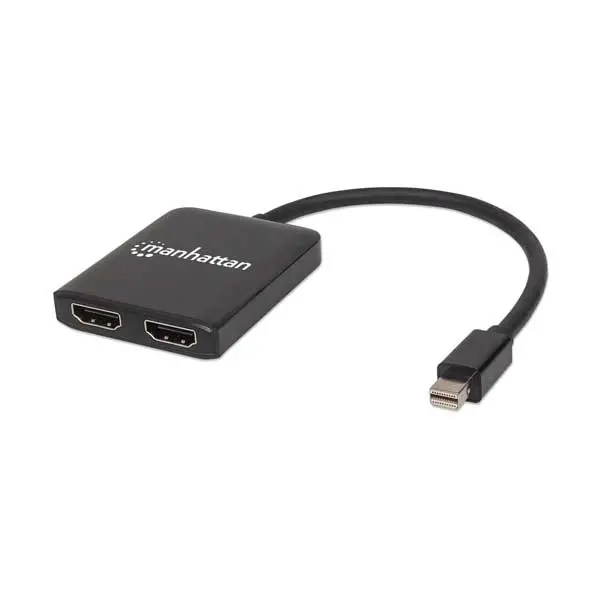 Manhattan 152723: Mini Displayport To Dual Hdmi Mst Hub For Extended Displays 1
