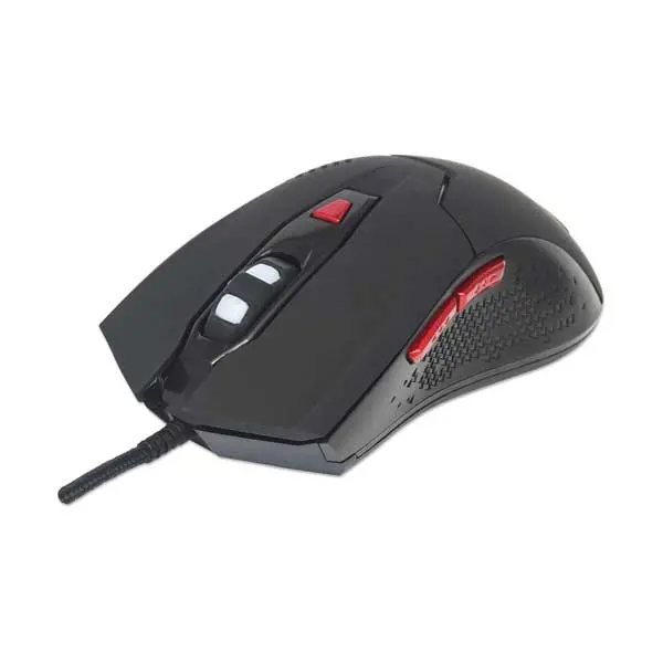Manhattan 176071 Usb Optical Gaming Mouse – Wired, Led Illumination, Adjustable Dpi Up To 3200 1