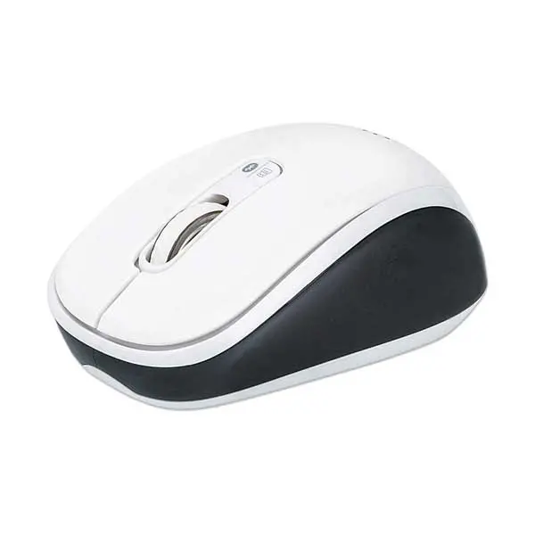 Manhattan 179645 Compact Dual-Protocol Wireless Mouse — Bluetooth/2.4Ghz, Silent Click 1