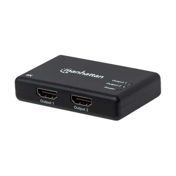 Manhattan 2-Port Hdmi Splitter With 4K Ultra Hd And Hdr Support 1