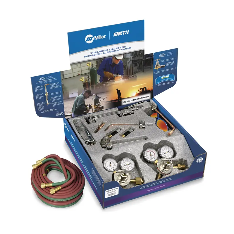 Medium-Duty Oxy/Fuel Outfit For Acetylene – Cga 510 Connection (Mba-30510) 1