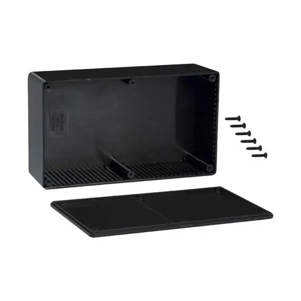 Medium-Sized Black Abs Enclosure (7.5" × 4.3" × 2.2") 1