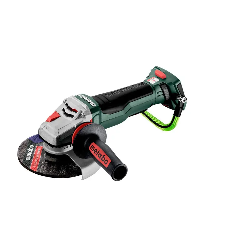 Metabo Wpb 18 Ltx Bl 6-Inch Cordless Angle Grinder – Brushless Motor, Quick-Change System 601733830 1