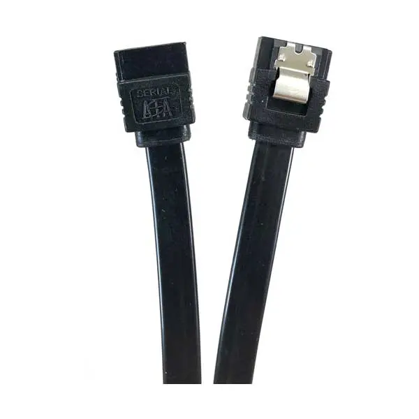 Micro Connectors F03-03Mssb 12-Inch Straight Sata Iii Cable Featuring Secure Latch 1