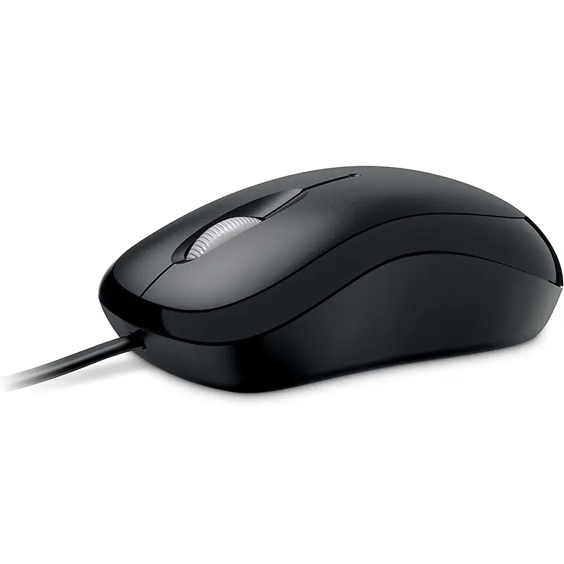 Microsoft Black Basic Usb Optical Mouse – Model P58-00061 1