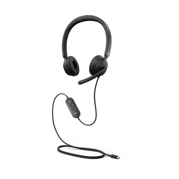 Microsoft Usb-C Noise-Cancelling Headset With Built-In Mic – Modern Design (I6N-00011) 1
