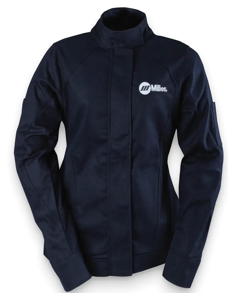 Miller Women'S Flame-Resistant Cloth Welding Jacket 1
