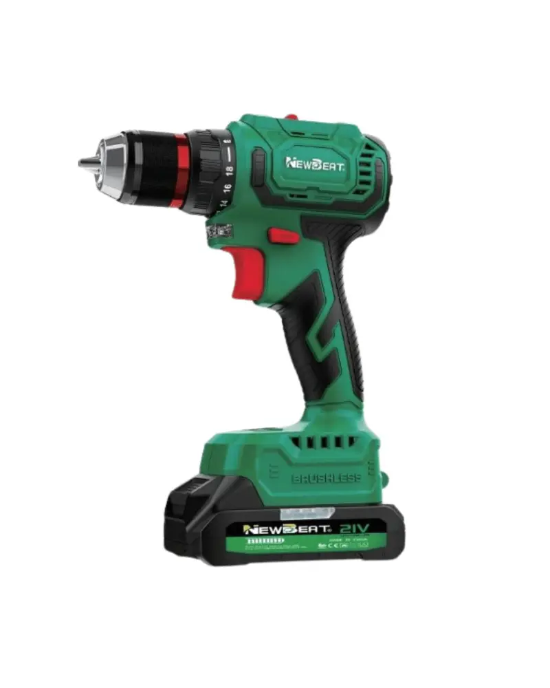 Newbeat Nbt-Cd-21B-Bl 21V Cordless Drill Kit – Includes Two Batteries & Charger (Model Nbt-Cd-21B-Bl) 1