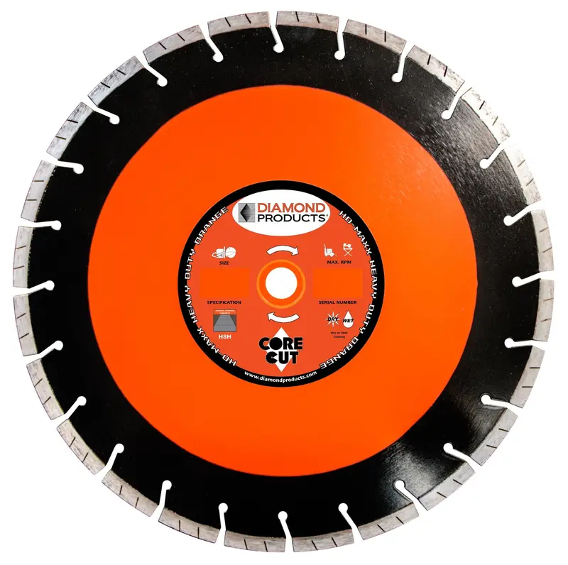 Orange Maxx Heavy-Duty High-Speed Diamond Blade – Industrial-Grade Cutting 1