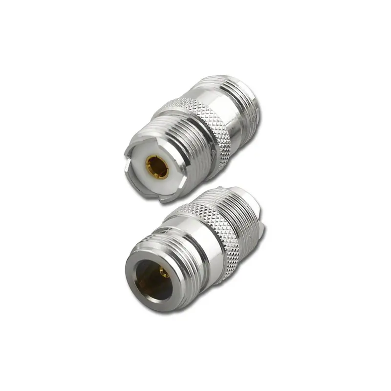 Pan Pacific N-Female To Uhf-Female Coaxial Adapter For Rf Signal Transmission 1