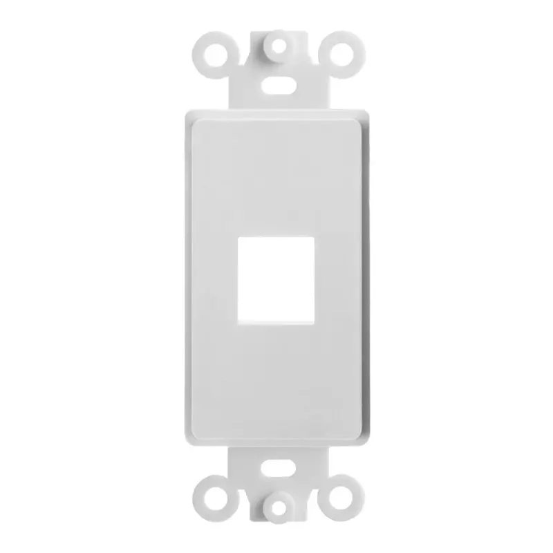 Philmore Lkg 72-5051 Single-Gang Keystone Wallplate Insert – White Flush Mount 1