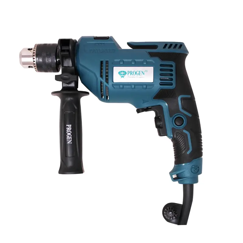 Progen 9213-Hg 13Mm Impact Drill – 800W, Copper Armature, 2800 Rpm, Variable Speed & Forward/Reverse Control 1