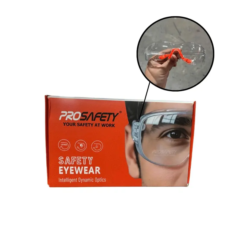 Prosafety Clear Safety Spectacles – Pack Of 12, Lightweight Protective Eyewear | Spec-Pro-Hp101011C 1