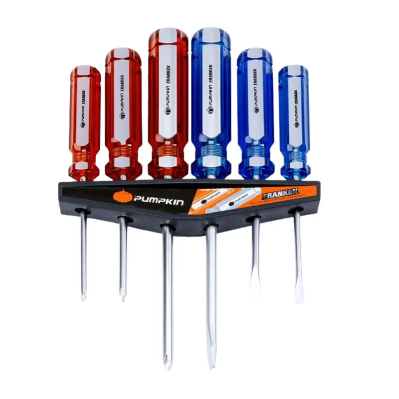 Pumpkin Pm17205 Franken Series 6-Piece Precision Screwdriver Set | Interchangeable Tips In Compact Blister Pack (5 Pcs) 1