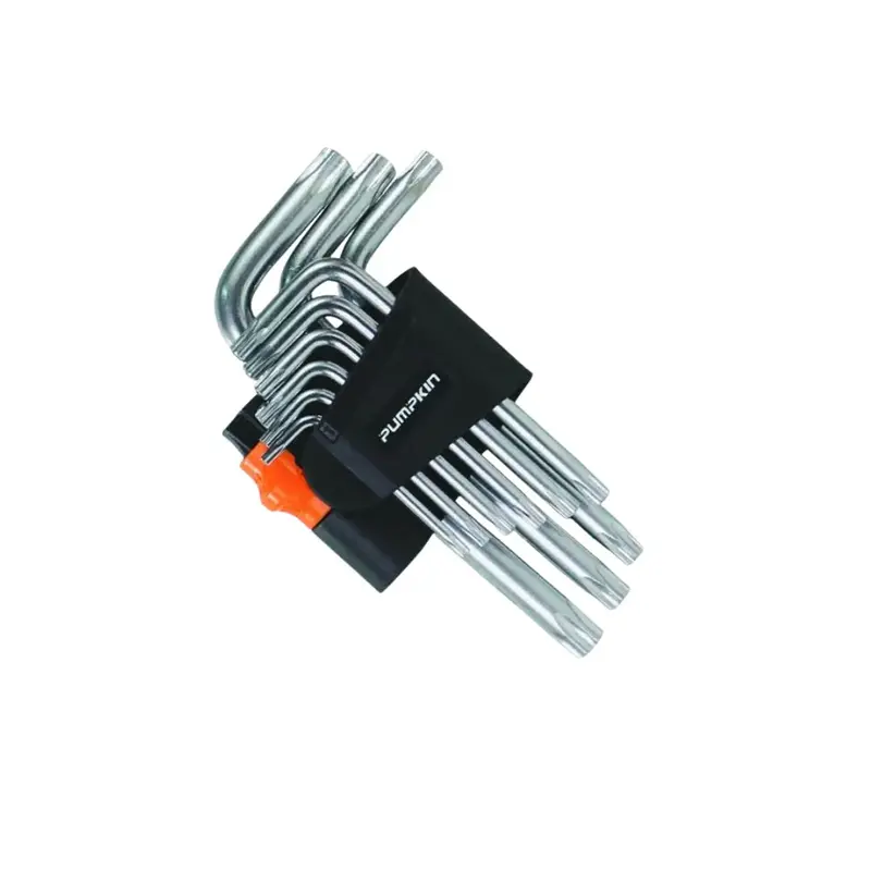 Pumpkin Pm28534 Osaka 9-Piece Short Torx Bit Set – T10 Through T50 | Ruggedized Mini Driver Keys (6 Pcs) 1
