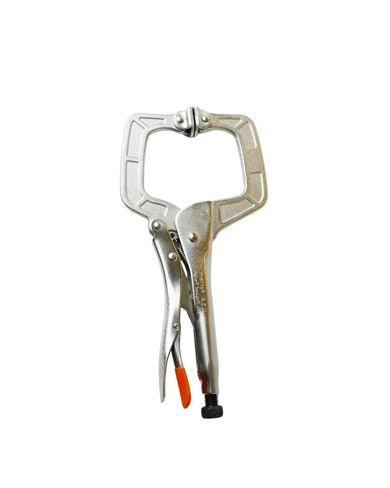 Pumpkin Swivel-Pad C-Clamp Pliers – 11-Inch Adjustable Jaw With Rotating Base (6 Per Box) 1