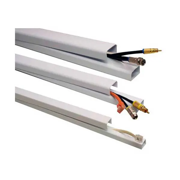 Quest Fwh-11411 White 4-Foot 0.5-Inch Raceway Wire Hider 1