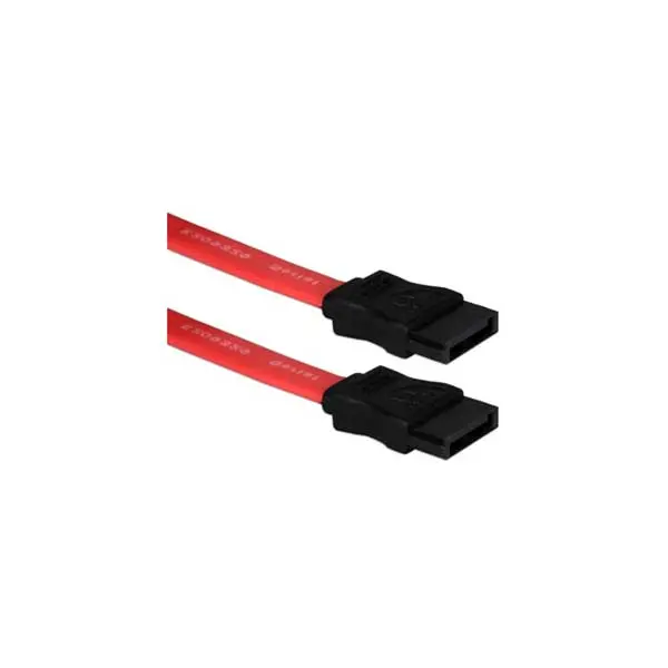 Qvs 12-Inch Flat Sata Iii 6Gbps Internal Data Cable – Ultra-Thin Profile 1