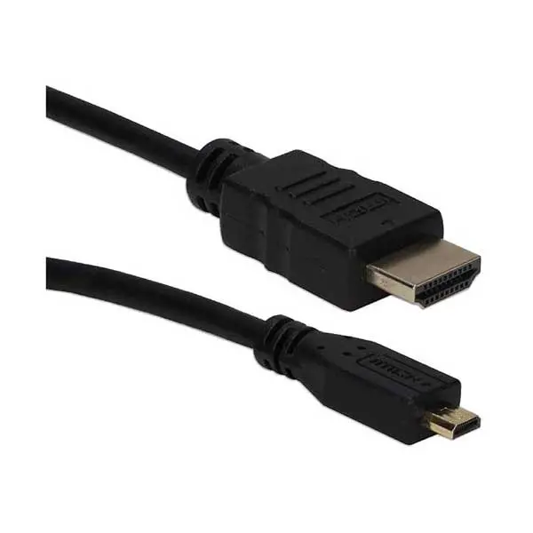 Qvs 1M Micro-Hdmi To Hdmi Cable – Flexible 4K Hd Connection 1