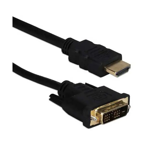 Qvs 8M Hdmi To Dvi Cable – High-Performance Hdtv And Flat Panel Video Link 1