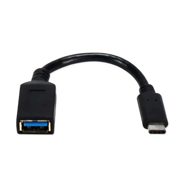 Qvs Cc2231Mf Usb-C To Usb-A Adapter – 6-Inch 5Gbps Data Transfer & 60W Power Delivery Converter 1