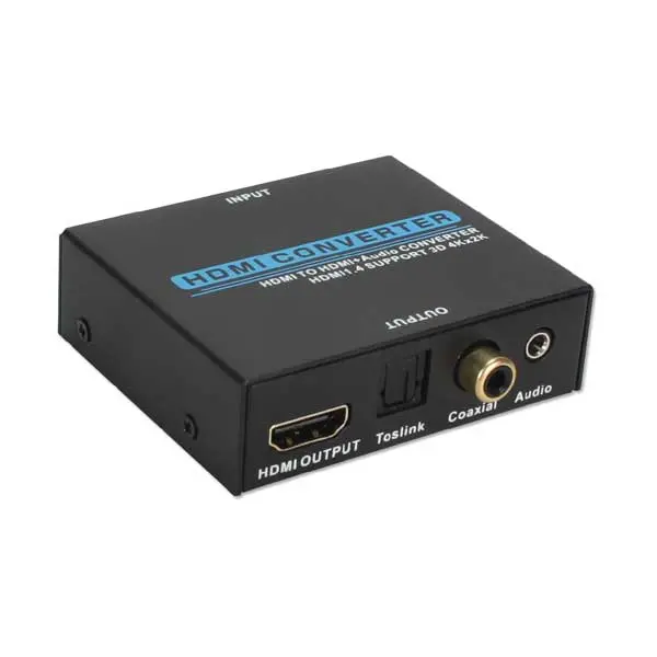 Qvs Hd-Ade4K — Hdmi 4K Audio De-Embedder With Pass-Through And Extraction 1