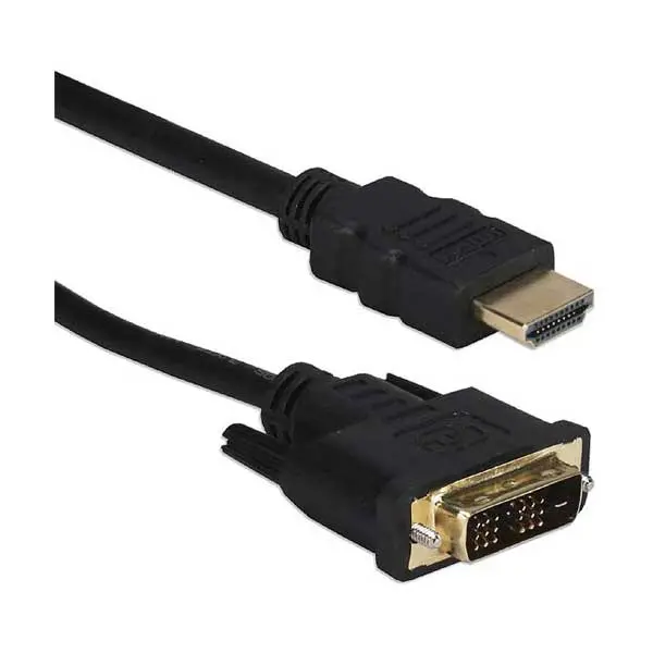 Qvs Ultra-High-Performance Hdmi To Dvi Cable – 9.8 Ft (3M), Full Hd Digital Video Transfer 1
