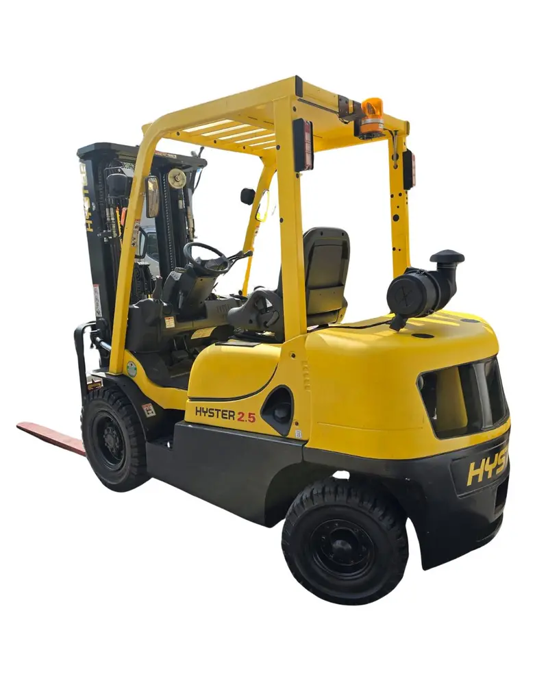 Refurbished Hyster H2.5Ut 2.5-Ton Diesel Forklift – 2021 Model, Container Mast & Side Shifter, 4329 Operating Hours 1
