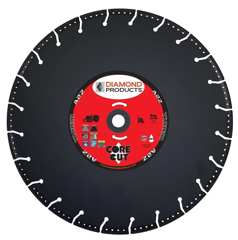 Rescue A2Z Vacuum-Bonded High-Speed Diamond Blade – Fast Dry Cutting 1