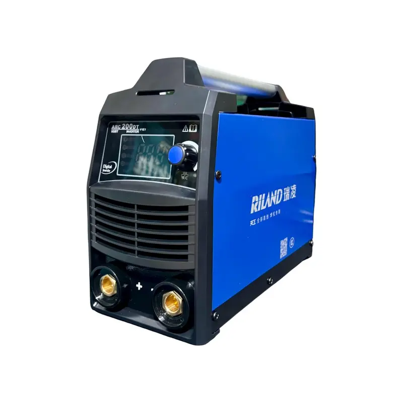Riland Arc200Dt Igbt Stick Welder – 220V Portable Welding Set With 3M Cables (W-Arc200Dt-R) 1