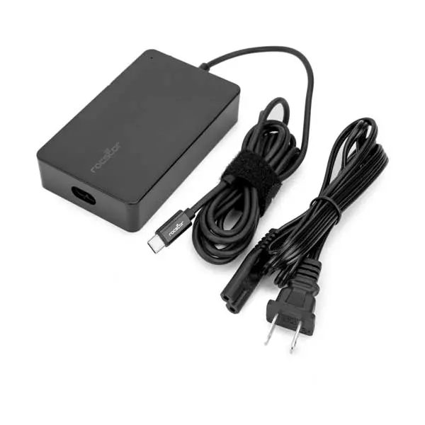 Rocstor Y10A274-B1 100W Usb-C Laptop Power Adapter – Intelligent Fast-Charging Charger 1