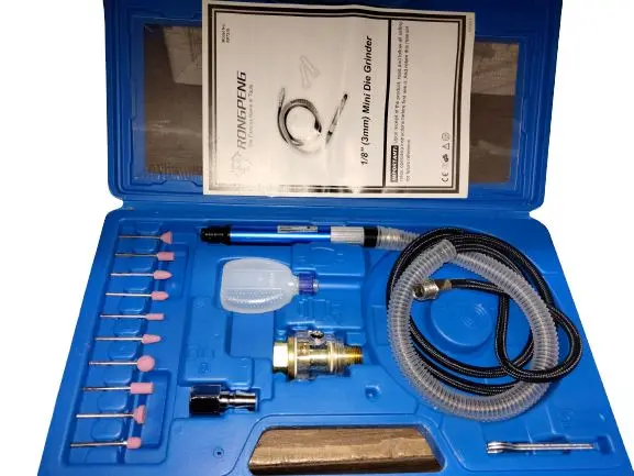Rong Peng At-Rp7819 17-Piece Micro Air Grinder Accessory Kit – Precision Kit 1