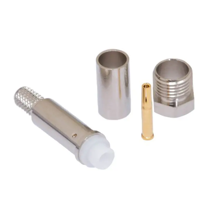 Rotating Nipple Connector For Rg-58 Coaxial Cable – Adjustable Orientation 1