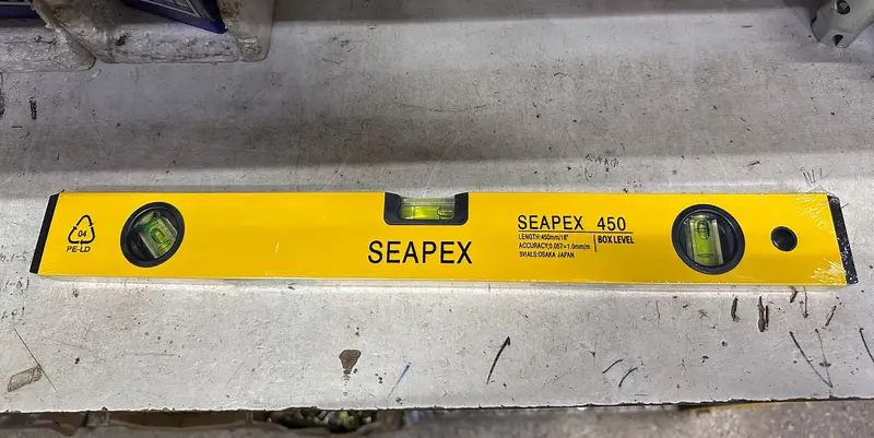 Seapex Magnetic Bubble Level Ruler – Precision Alignment Tool | Level-Sm 1