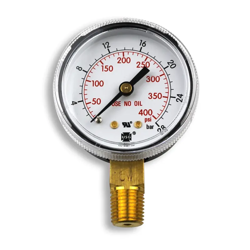 Smith 2-Inch High-Range Pressure Gauge, 400 Psi Capacity – Model Ga138-03 1