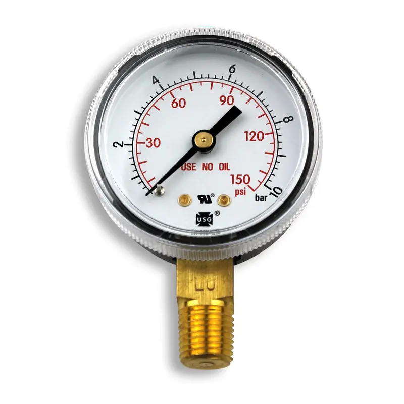 Smith 2-Inch Industrial Pressure Gauge, 150 Psi Capacity – Model Ga137-03 1