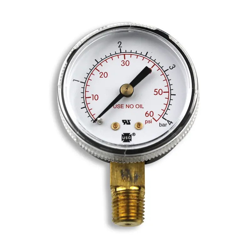 Smith 2-Inch Precision Pressure Gauge, 60 Psi Full Scale – Model Ga135-03 1