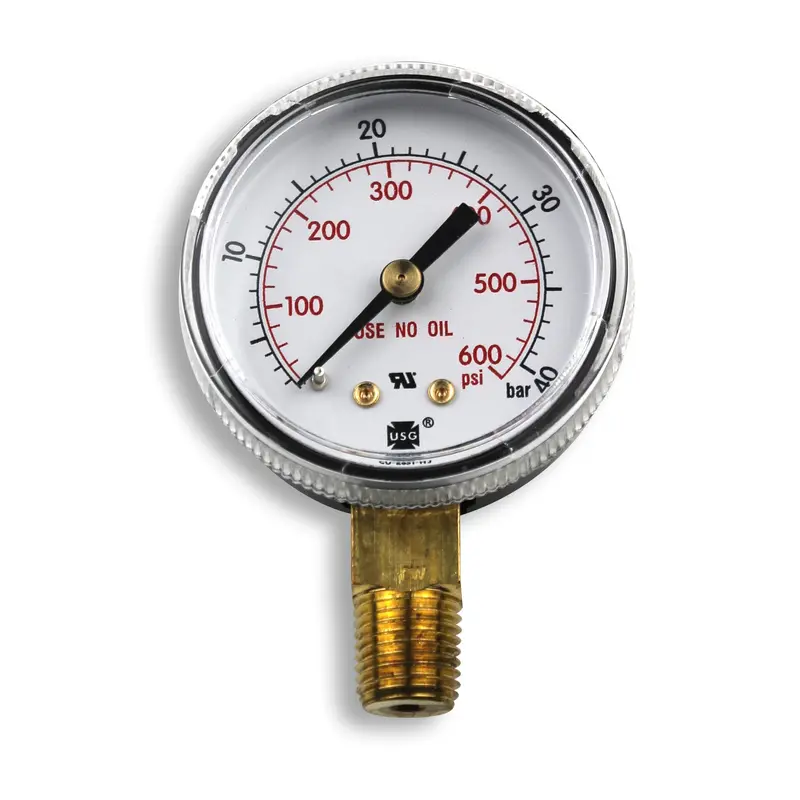 Smith 2-Inch Pressure Gauge For High-Pressure Systems, 600 Psi – Model Ga142-03 1