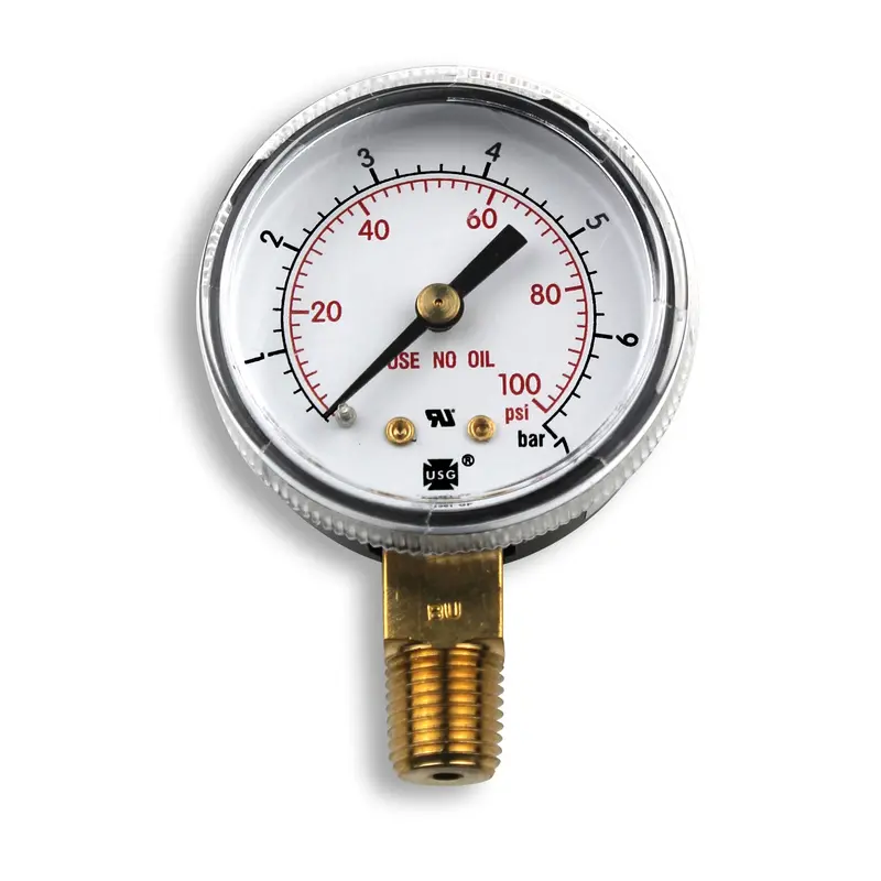 Smith 2-Inch Standard Pressure Gauge, 100 Psi Full Scale – Model Ga143-03 1