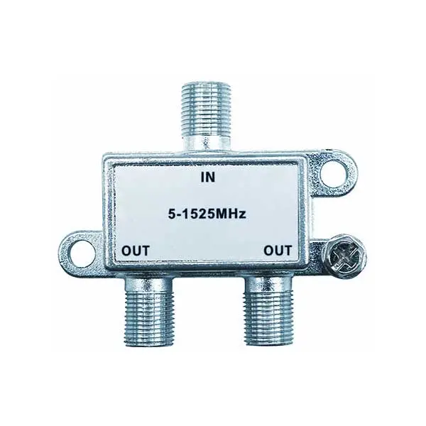 Sr Components Coaxsp2 – 2-Port Moca-Compliant 75Ω Coaxial Splitter (5–1525 Mhz) For Digital Signal Distribution 1