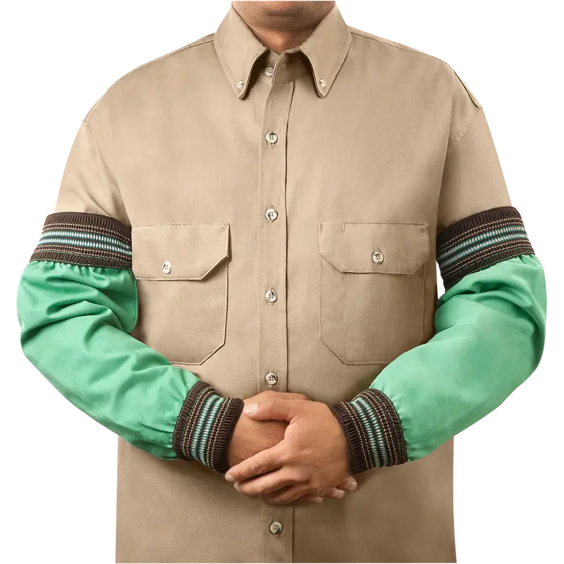 Steiner Wide-Cuff Flame-Resistant Cotton Sleeves – 9 Oz, 18 Inch – 1034-18Ww 1