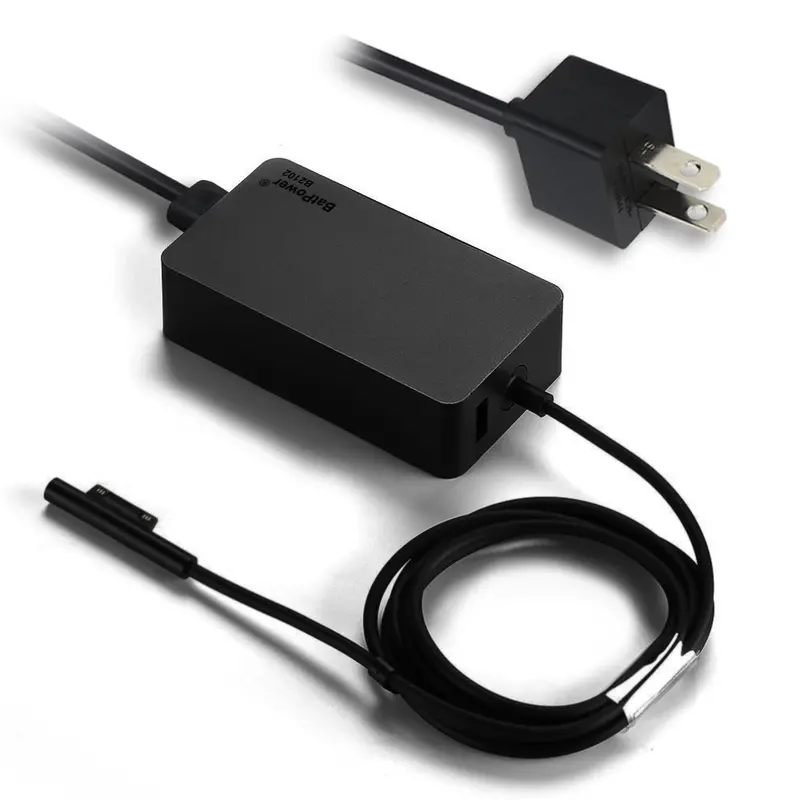 Surface Laptop 102W Power Supply — S1798 15V Fast-Charging Adapter With 5V Usb Port 1