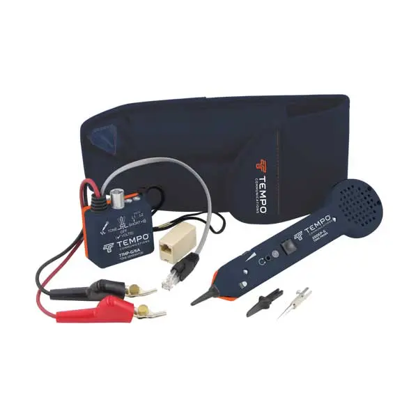 Tempo 701K-G/6A Classic Tone And Probe Kit With Alligator-Clip Test Leads 1
