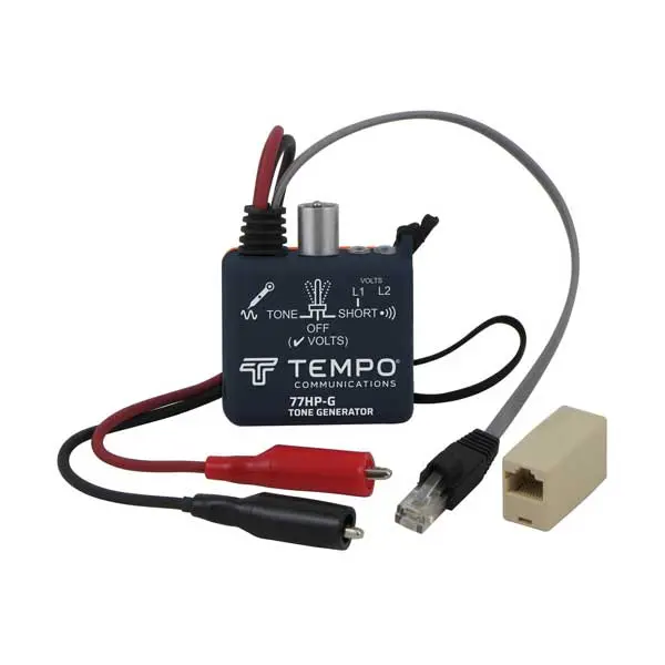 Tempo Communications 77Hp-G Professional Tone Generator For Telecom Testing 1